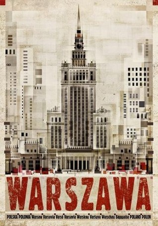 Warszawa z cyklu "Polska", 2016 r., Ryszard Kaja, seria ,,Polska''