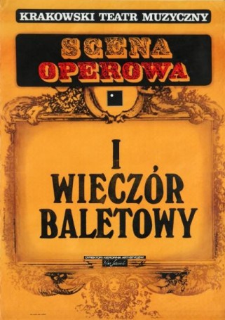 Scena operowa i wieczór baletowy, 1975 r.