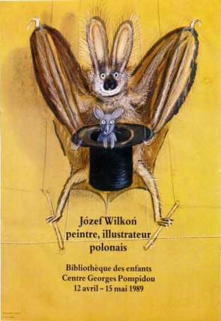 Jozef Wilkon, Wilkon peintre, illustrateur polonais,