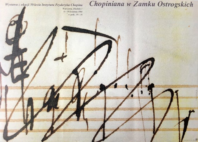 Wystawa z okazji 50-lecia Instytutu im. Fryderyka Chopina, 1983 r.
