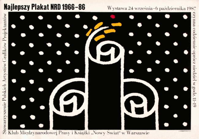 Najlepszy plakat NRD 1966-86, 1987 