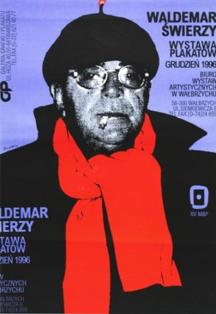 Waldemar Świerzy Wystawa plakatów BWA Wałbrzych, 1996 r.