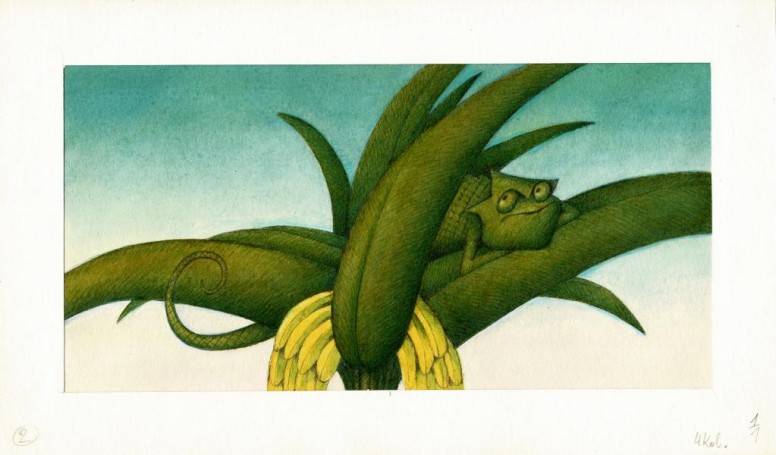 'Kameleon', R. M. Groński - ilustracja