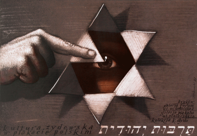 Kultura żydowska w plakacie polskim
