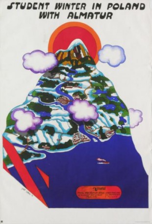 Student Winter in Poland with Almatur, 1975 