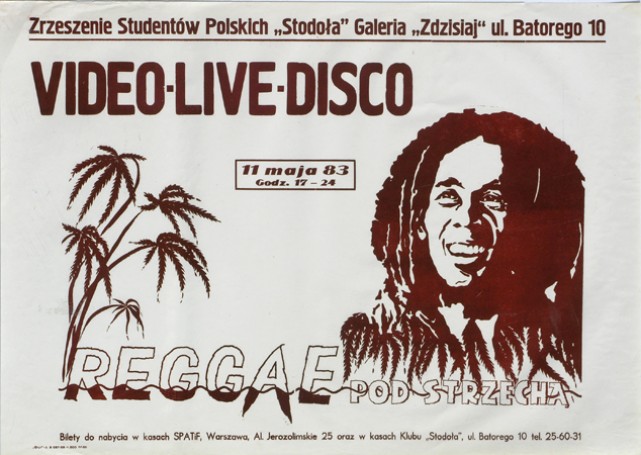 Video life disco’83 reggae pod strzechą, 1983 r.