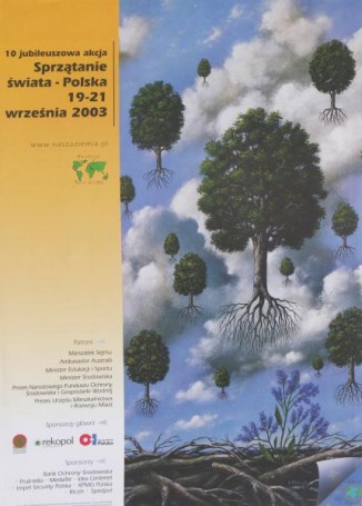 Sprzątanie świata- Polska, okolicznościowy, 2003 