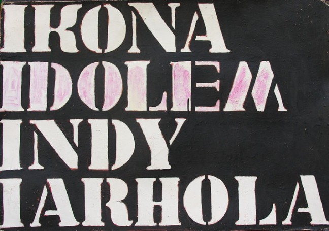 Ikona Idolem Andy Warhola
