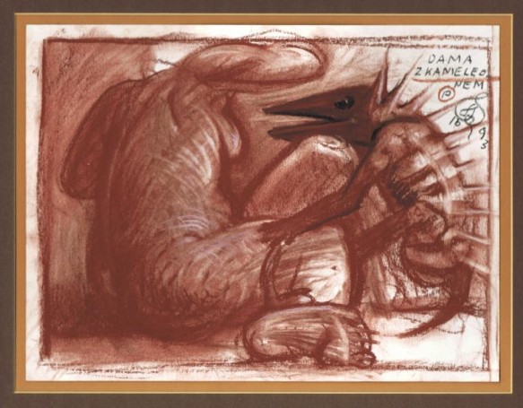 Dama z kameleonem, 1993 r.