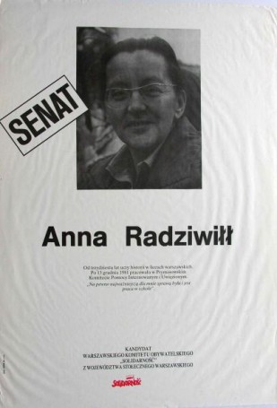 Anna Radziwiłł SENAT