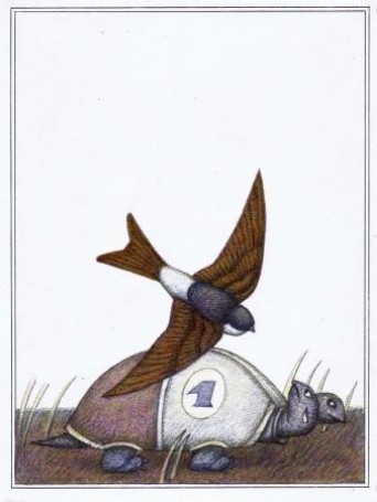 Tomasz Borowski,'Bajki', I. Krasicki - illustration, 