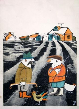 Illustration for 'Szpilki'