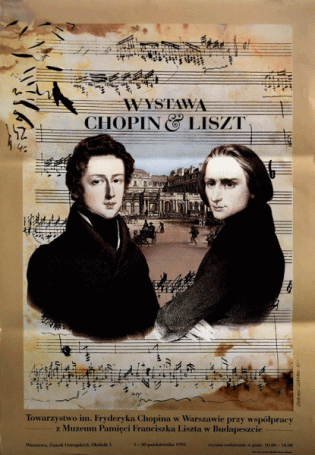 Wystawa Chopin & Liszt, 1995 r.