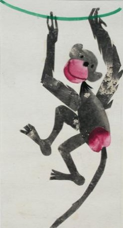 Ilustracja: Małpa