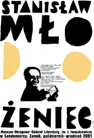 Piotr Młodożeniec Stanisław Młodożeniec, plakat, sitodruk, 2001