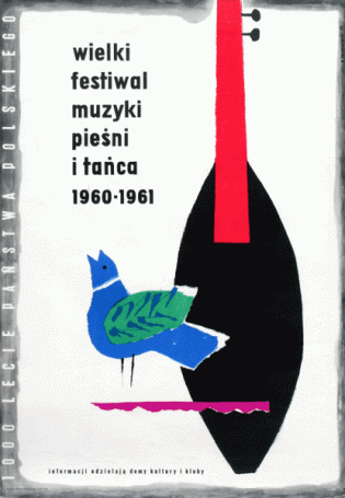 Wielki Festiwal muzyki pieśni i tańca 1960-1961 1000 Państwa Polskiego, 1959 r.