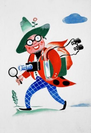 Illustration: The adventures of professor Ladybird