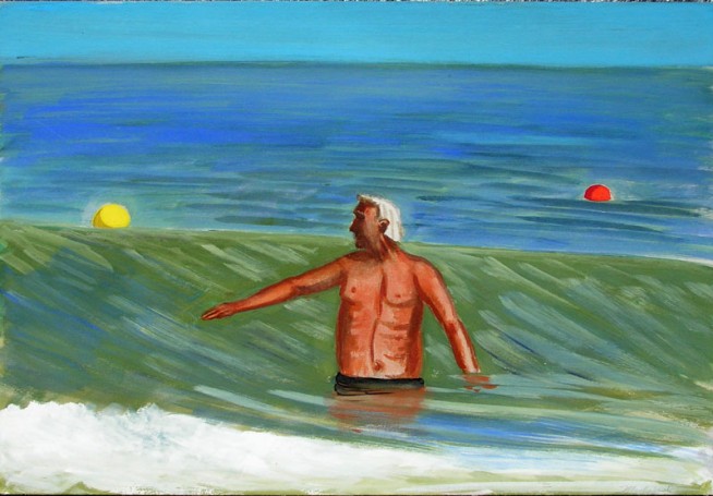 The Elderly Man and a Wave, 2006