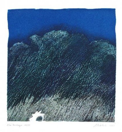 Blue landscape, 1995 r.