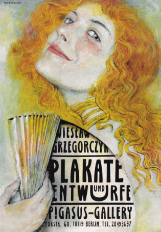 Wieslaw Grzegorczyk Plakate und Entwurfe Pigasus Gallery