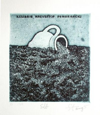 Ex libris Krzysztof Penderecki