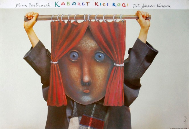 Kabaret Kici Koci, M. Białoszewski, 1988 r.