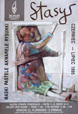 Maski, pastele, akwarele, rysunki. Stasys, 1995 