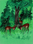 Bambi. Opowieść leśna, ilustracja do książki Feliksa Saltena (25)