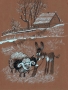 Untitled (ram and donkey), illustration