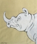Ilustracja nosorożec