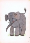 Słoń, ilustracja do książki 