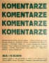 Komentarze, 1979