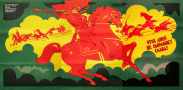 Saczkow W., 23 lutego 1918 - dzień narodzin Armii Czerwonej TRYPTYK, 1989 r., (R32) 