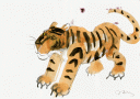 Untilted (tiger)