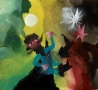 ,,Kolędziołek'' ilustracja do książki ,,Wisła wpadła do Bałtyku'' J. Ficowski