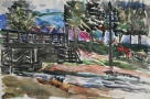 Krościenko. Bridge, 1966