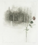 Pejzaż marcowy z różą, 1982 r.